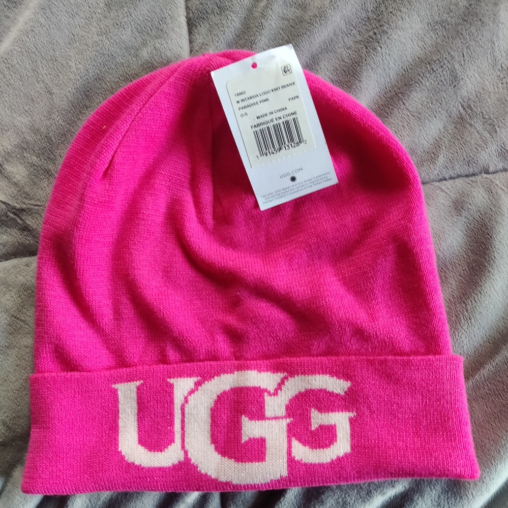 UGG Pink Beanie